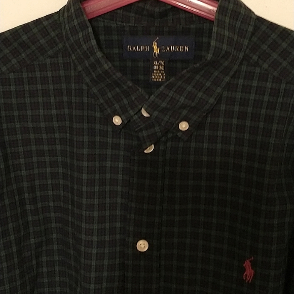 Ralph Lauren boy's plaid shirt - Picture 1 of 4